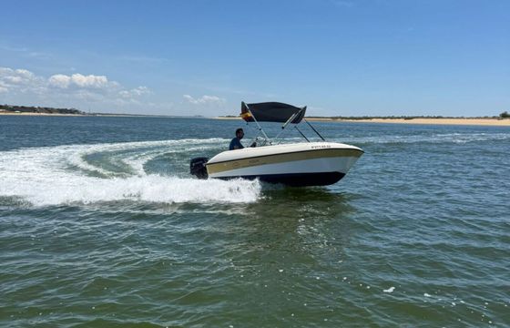Boat without licence Compass 135cc 15hp