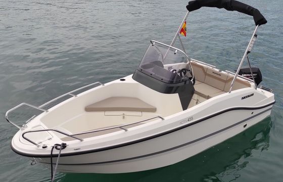 Boat without licence  Quicksilver B452 Doris (without licence) 15hp