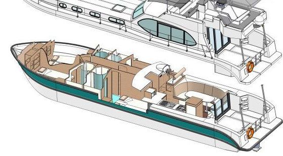 Houseboat Estivale Octo Fly C