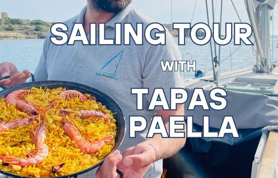 Sailboat Excursiones privadas con Paella 12.5m
