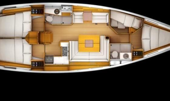 Sailboat Jeanneau Sun Odyssey 439 Performance 12.99m