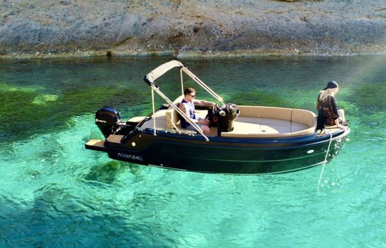 Boat without licence  AQUA 24 T5 40hp
