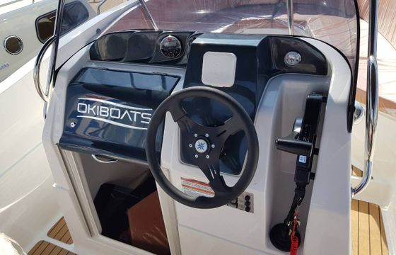 Motorboat OKIBOATS BARRACUDA 545 130hp