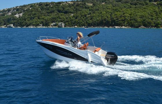Motorboat OKIBOATS BARRACUDA 545 130hp