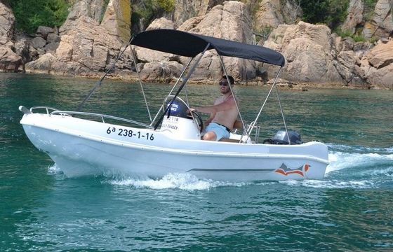 Boat without licence VORAZ 450 15hp