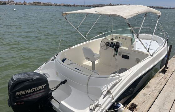 Boat without licence  Kamarina 505 40hp