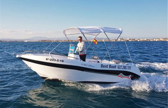 Boat without licence  VORAZ 500 15hp