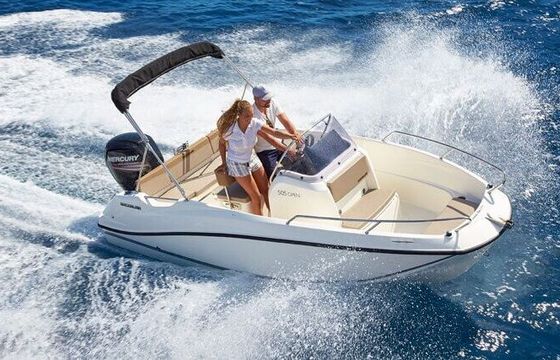 Motorboat Quicksilver Q522 Nereo (5p) with licence 40hp