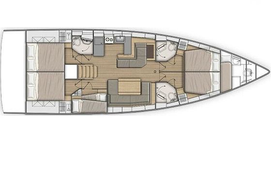 Sailboat Beneteau Oceanis 51.1 15.94m