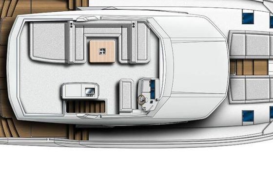 Motorboat Robertson &amp; Caine Leopard 53ft 740hp