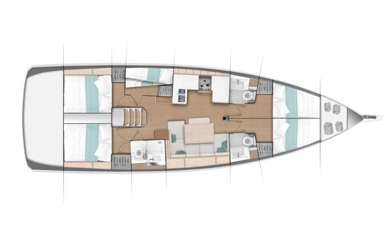Sailboat JEANNEAU SUN ODYSSEY 490 15.07m