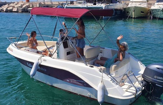 Boat without licence  Donautica Marinello Fisherman 40hp