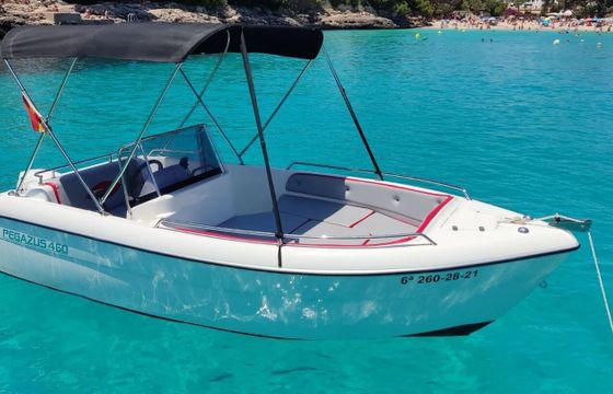 Boat without licence  Pegazus 460 15hp