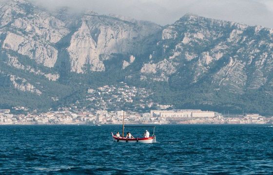 Motorboat Barquette Marseillaise Vincent 35hp