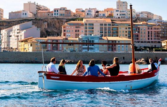 Motorboat Barquette Marseillaise Vincent 35hp