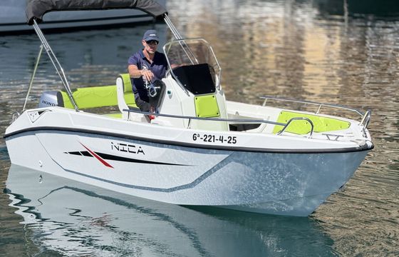 Motorboat Trimarchi Nica 15hp