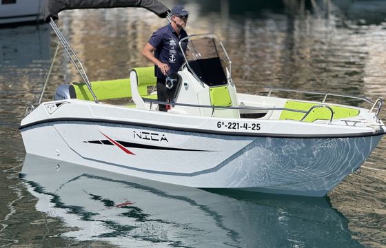 Motorboat Trimarchi Nica 15hp