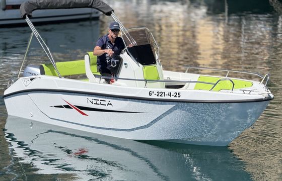 Motorboat Trimarchi Nica 15hp