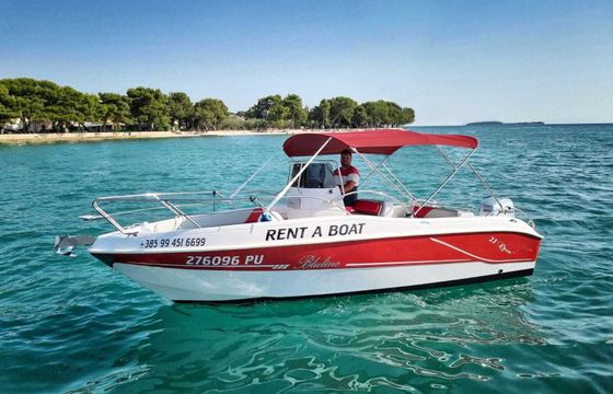 Motorboat Bluline 21 150hp