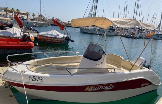 Boat without licence  Marinello 500 15hp