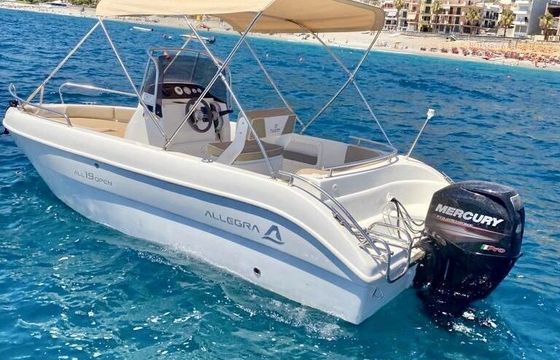 Motorboat Allegra Open 19 40 cavalli 40hp