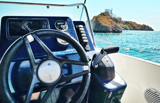 Boat without licence  Tour 3h Santa ponsa 15hp