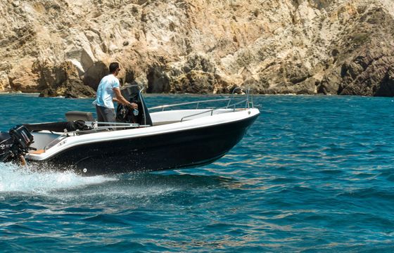 Motorboat Poseidon Blu water 185 60hp
