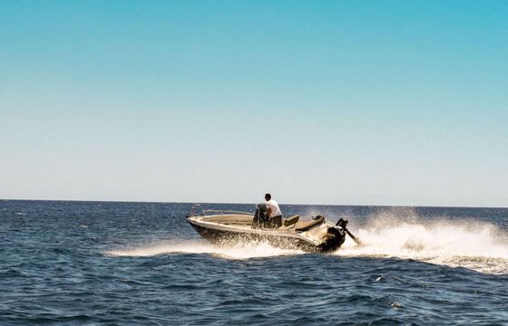 Motorboat Poseidon Blu water 185 60hp