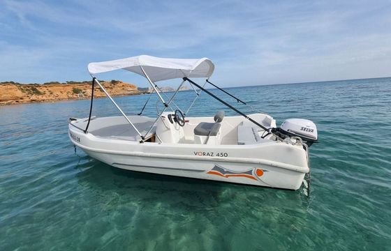 Boat without licence  Voraz 450 25hp