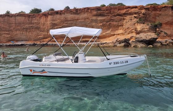 Boat without licence  Voraz 450 25hp