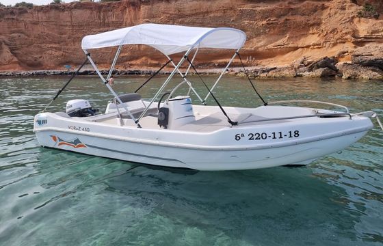Boat without licence  Voraz 450 25hp