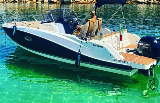 Motorboat Quicksilver 675 SUNDECK 150hp