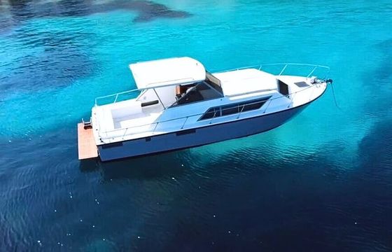 Motorboat AIFO spa FIAT 806 SM 40hp