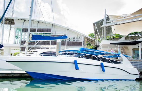 Motorboat Custom Twin Engines (250HP x 2) 500hp