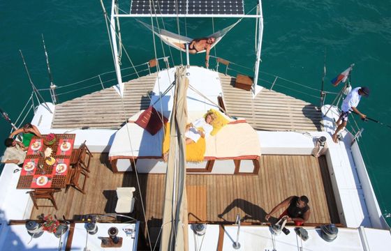 Catamaran Plan Langevin triargoz 52 16m
