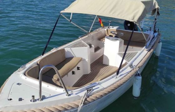 Boat without licence  Silver yacht Silver 495 15hp