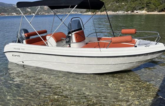 Boat without licence  KAREL PAXOS 170 50hp