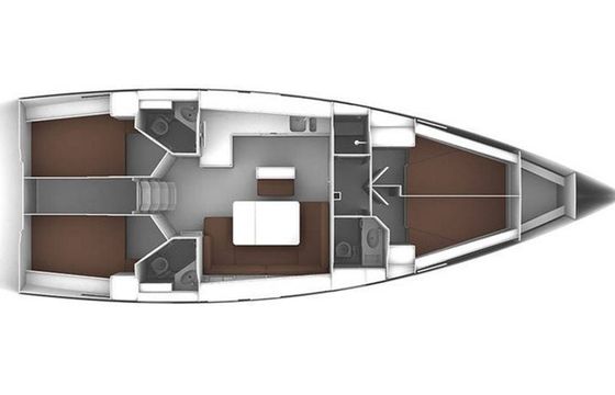 Sailboat BAVARIA CRUISER 46 14.27m