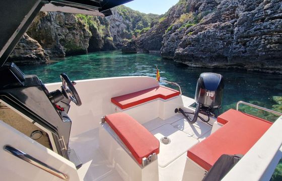 Motorboat cattleya x6 115hp