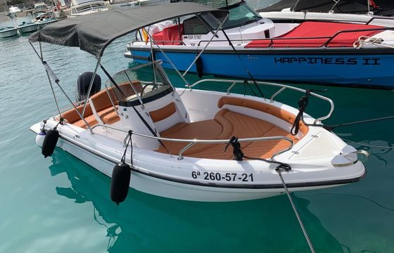 Motorboat Ranieri Voyaguer 19 100hp