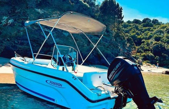 Motorboat Ranieri Blue water 30hp