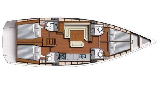 Sailboat Sun Odyssey 469 14m