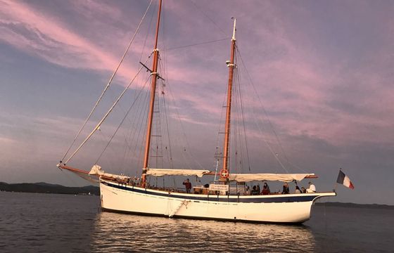 Sailboat Goelette 27 27m