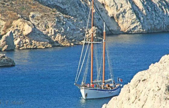 Sailboat Goelette 27 27m