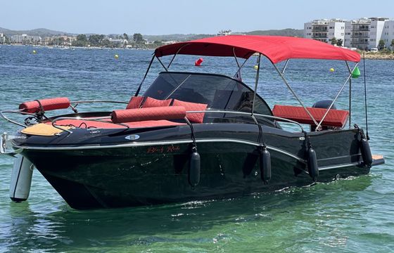 Motorboat Black boat Black RUBY 300hp