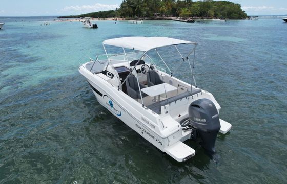 Motorboat Pacific Craft 700 Sun Cruiser 200hp