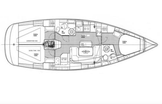 Sailboat BAVARIA 39 CRUISER 11.89m