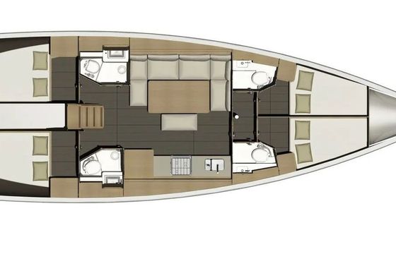 Sailboat Dufour Dufour 460 Grand Large 14.15m