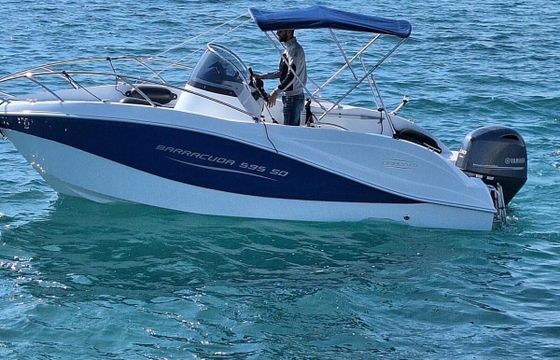 Motorboat Barracuda 595 Sundeck 130hp