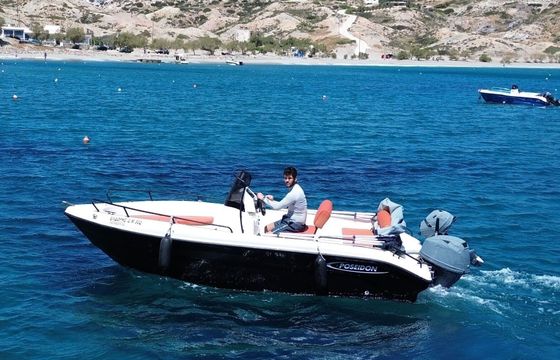 Motorboat Poseidon Black – Poseidon Blu water 40hp